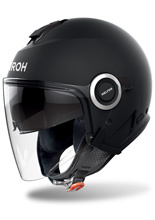 Kask otwarty Airoh Helyos czarny matowy