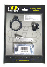 Zestaw mocujący amortyzator skrętu odwrócony Hyperpro KTM Duke 390 (17-20) czarny