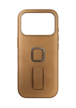 Etui Peak Design Mobile Everyday Clarino Loop iPhone 17 Pro brązowe