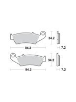 KLOCKI HAMULCOWE SBS 694 RSI