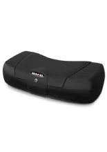 Kufer centralny z oparciem Shad ATV40 czarny