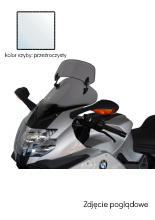Szyba motocyklowa MRA X-Creen Touring "XCT" BMW K 1200 S (05-09) / K 1300 S (09-16) przeźroczysta