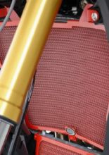 Osłona chłodnicy R&G aluminiowa do BMW S 1000 XR (15-19) czerwona