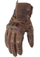 Rękawice motocyklowe Trilobite Café brązowe