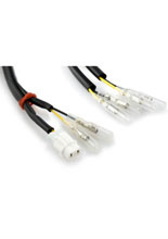 Przewody do podłączenia oświetlenia tablicy PUIG Kawasaki (wybrane modele)