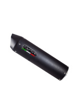 Tłumik G.P.R Furore Nero [Slip-On, Black Aluminium] - Honda Transalp XL 650 V [00-06]