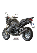 Tłumik SC-Project Oval Carbon (SLIP ON) - BMW R 1200 R [11-14]