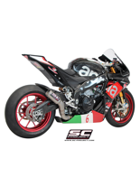 Tłumik SLIP-ON CR-T SC-Project do Aprilia RSV4 RF/RR 15-16