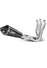 Pełny układ wydechowy (Delta Race) MIVV do Triumph Trident 660 (21-) czarny