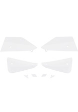 Zestaw defelektorów do osłon dłoni Barkbusters Sabre biały