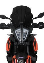 Szyba motocyklowa MRA Touring "TN" KTM Adventure 390/ 790 R/ 890 R (18-) czarna