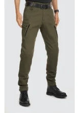 Jeansy motocyklowe Pando Moto Mark AAA zielone