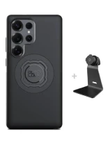 Zestaw na biurko: etui MAG na telefon Samsung Galaxy S25 Ultra (magnetyczne) + uchwyt Quad Lock