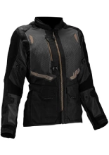 Kurtka motocyklowa damska tekstylna Leatt Flowtour 5.5 Stealth czarna