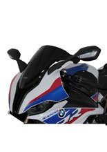 Szyba motocyklowa MRA oryginalny kształt "O" BMW S 1000 RR [19-22] czarna