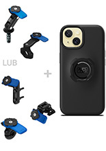 Zestaw na motocykl: etui na telefon iPhone 15 oraz mocowanie Quad Lock