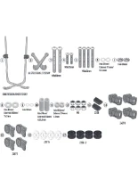 Mocowanie szyby motocyklowej GIVI 8103A Peugeot Tweet 50-125-200 FL GT/Allure (23-)