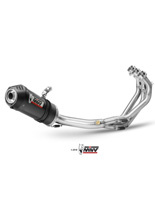 Pełny układ wydechowy (Oval) MIVV do Yamaha XSR 900 (16-20) carbon