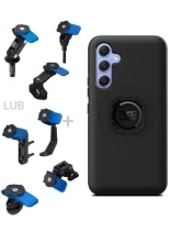 Zestaw na motocykl: etui MAG na telefon Samsung Galaxy A55 (magnetyczne) + mocowanie Quad Lock