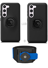 Zestaw do biegania: etui na telefon Samsung Galaxy S23 oraz opaska sportowa Quad Lock