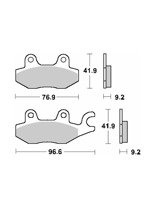 Klocki hamulcowe [przód] SBS 688 HF