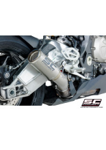 Tłumik SC-Project, CR-T Titanium (Wylot z tytanową siatką) - BMW S 1000 RR [15-16]