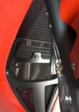 Osłona chłodnicy R&G aluminiowa do Triumpha Sprint GT (10-) czarna