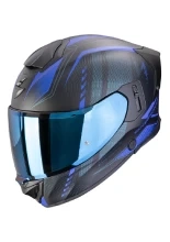 Kask integralny Scorpion EXO-530 AIR Theras czarno-niebieski matowy