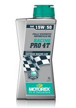Olej silnikowy Motorex Racing Pro 4T SAE 15W/50 [pojemność: 1L]