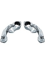 Krótkie regulowane ramiona Tour-Tech do spacerówek Kuryakyn uniwersalne chrom