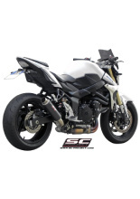 Tłumik SC-Project GP-M2 Carbon / Titanium - Suzuki GSR 750 [10-17]