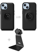 Zestaw na biurko: etui na telefon iPhone 14 oraz uchwyt Quad Lock