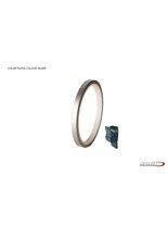 Srebrny pasek PUIG na felgi z aplikatorem