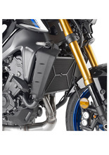 Osłona chłodnicy Kappa Yamaha MT-09/ SP (21-22)/ Tracer 9/ GT (21-24)/ GT+ (23-24) czarna