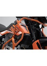 Crashbary górne SW-MOTECH KTM 790 Adv / R (19-), Adventure 890 (21-22), R (21-) pomarańczowe