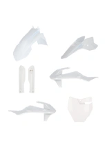 Pełny zestaw plastików Acerbis KTM 50 SX (16-)/ GasGas MC 50 (22-23) biały