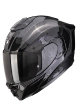 Kask integralny Scorpion EXO-1500 CARBON AIR Mundi czarno-fioletowy
