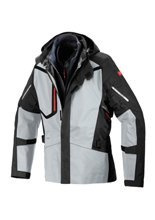 Kurtka motocyklowa tekstylna Spidi Mission-T H2Out czarno-szara