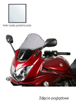 Szyba motocyklowa MRA Racing "R" Suzuki GSF Bandit 650 S (05-08)/ 1200 S (06-10)/ 1250 S (07-16) przeźroczysta
