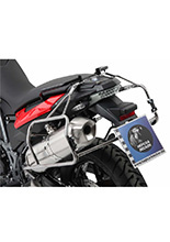 Stelaż kufrów bocznych Hepco&Becker Cutout Xplorer 40/37 BMW F 700 GS (12-17)/F 650 GS Twin (08-11) stal nierdzewna