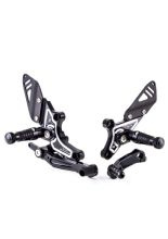 Zestaw regulowanych podnóżków z dźwigniami GILLES RCT10GT-BM08 BMW (wybrane modele) czarno-srebrne
