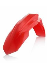 Błotnik motocyklowy przedni Acerbis czerwony matowy Honda (wybrane modele)