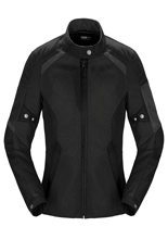 Kurtka motocyklowa tekstylna damska Spidi Tek Net czarna