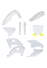 Pełny zestaw plastików Acerbis Husqvarna (wybrane modele) biały-fluo