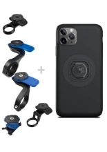 Zestaw rowerowy: etui na telefon iPhone 11 PRO MAX + mocowanie Quad Lock