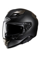 Kask integralny HJC F71 Solid Semi Flat Titanium czarny