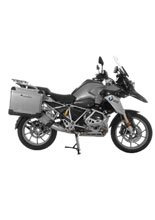 Zestaw: kufry boczne aluminiowe srebrne Zega Pro + stelaże czarne Touratech BMW R1250GS/ R1250GS Adventure/ R1200GS (13-)/ R1200GS Adventure (14-) (31+38L)