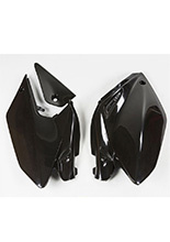 Osłony boczne tylne UFO do Hondy CRF 250X (04-17) czarne