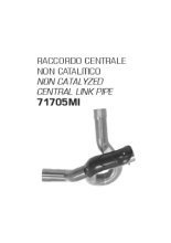 Rura środkowa Arrow bez katalizatora - Ducati Multistrada 1260 / 1260S [18-20]