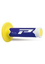 Manetki off-road Progrip 788 biało-niebiesko-żółte